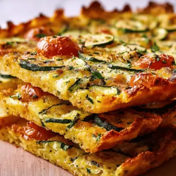 Scarpaccia (Italian Zucchini Tart)