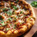 Homemade BBQ Chicken Pizza