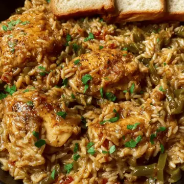 Smothered Chicken and Rice (Easy One-Pot Dinner)