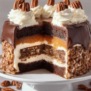 Chocolate Pecan Piecaken