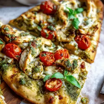 Chicken Pesto Flatbread