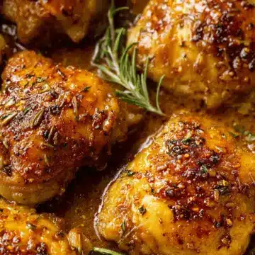 Maple-Dijon Chicken Thighs