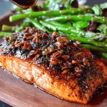 Brown sugar bourbon salmon recipe