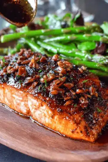 Brown sugar bourbon salmon recipe