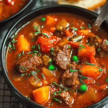 Crockpot Vegetable Beef Soup