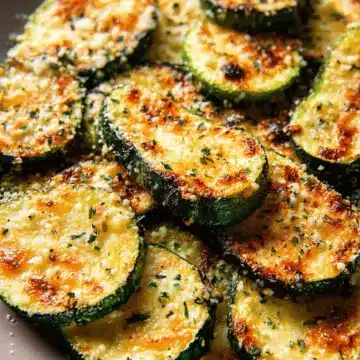 Roasted Zucchini with Parmesan