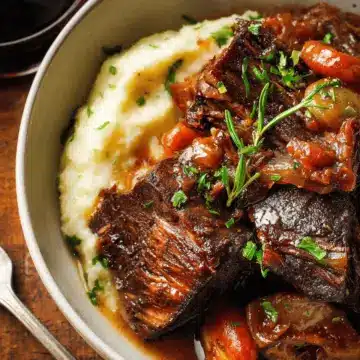 Red Wine Braised Beef