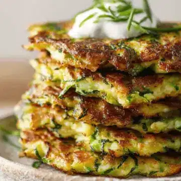 Crispy Zucchini Fritters