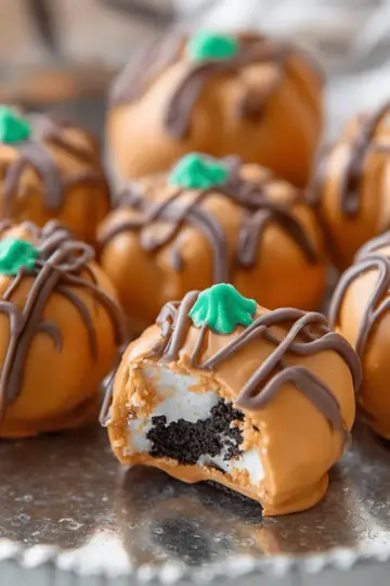 Pumpkin Oreo Balls