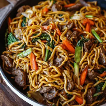 Beef Lo Mein Recipe