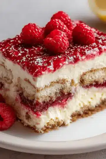 Raspberry Tiramisu