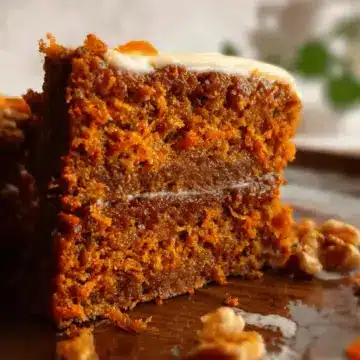 Easy Flourless Oatmeal Carrot Cake Recipe