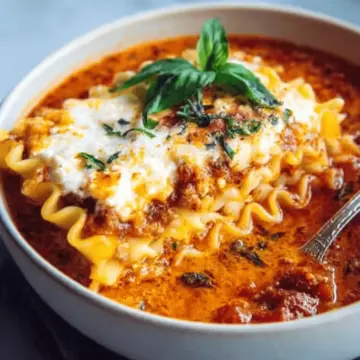 Lasagna Soup