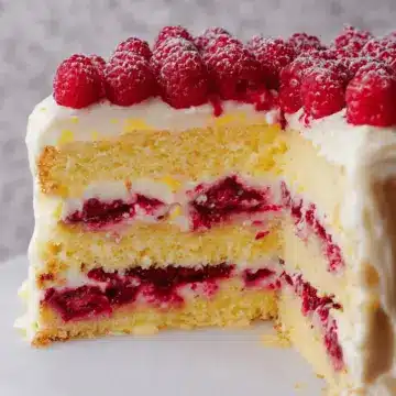 Lemon Raspberry Cake