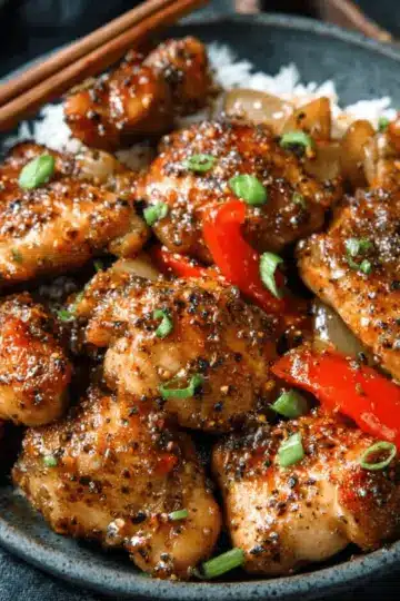 Black Pepper Chicken