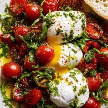 Bursty Tomato Burrata Salad
