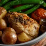 Crock Pot Chicken, Potatoes and Green Beans