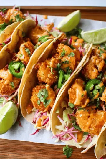 Bang Bang Shrimp Tacos
