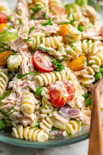 Healthy Tuna Pasta Salad