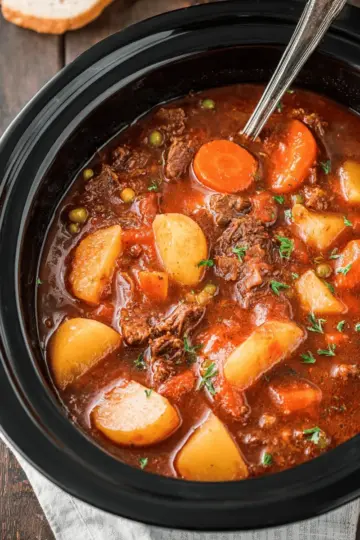 Slow Cooker Poor Man’s Stew