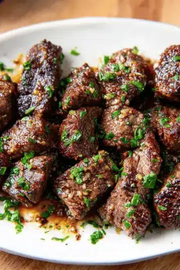 Garlic Butter Steak Bites