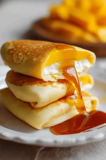 Mango pancakes