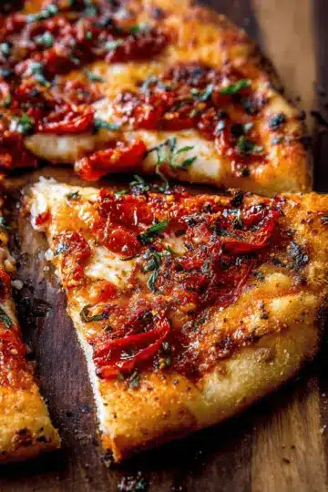 Calabrian Chili Roasted Red Pepper Pizza