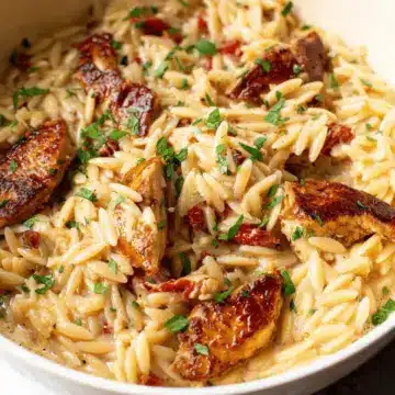 Cajun Chicken Orzo