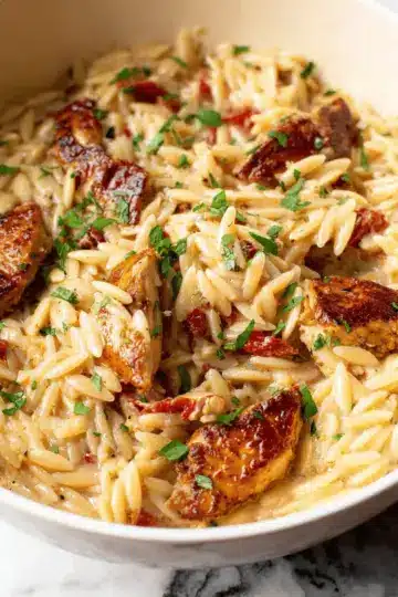 Cajun Chicken Orzo