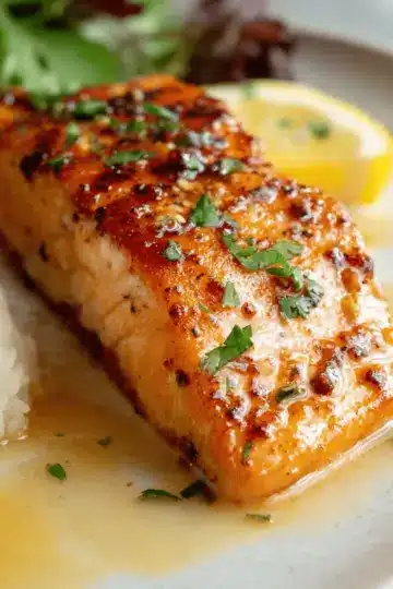 The best honey butter Old Bay salmon