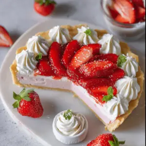 Whipped Strawberry Tart