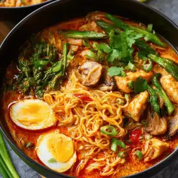Thai Red Curry Noodle Soup