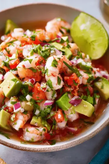 Easy Shrimp Ceviche