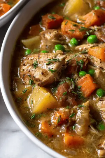 Slow Cooker Chicken Stew