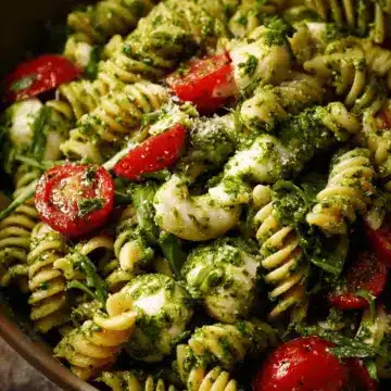 Pesto pasta salad