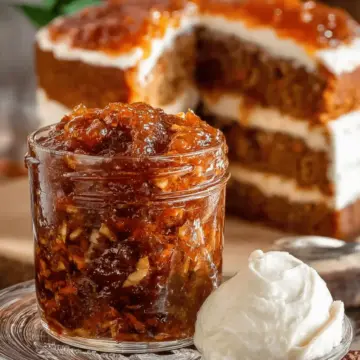 Carrot Cake Jam