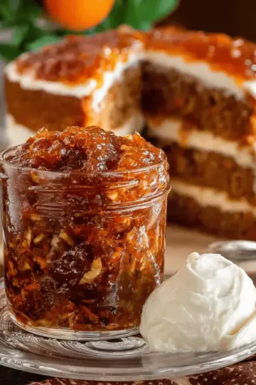Carrot Cake Jam