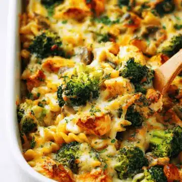 Healthier Broccoli Chicken Casserole