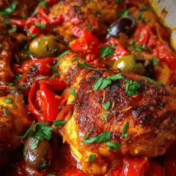 Easy Spanish Chicken Traybake
