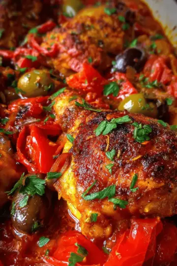 Easy Spanish Chicken Traybake