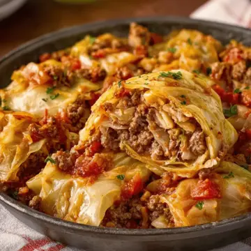 Unstuffed Cabbage Roll