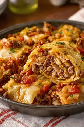 Unstuffed Cabbage Roll