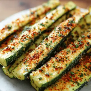 Baked Parmesan Zucchini