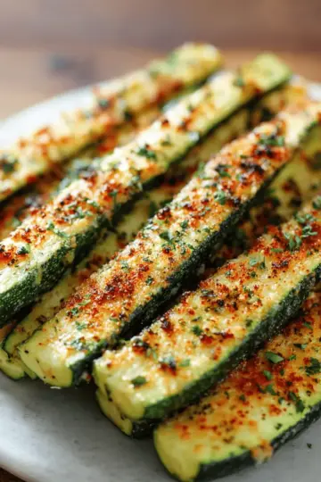 Baked Parmesan Zucchini