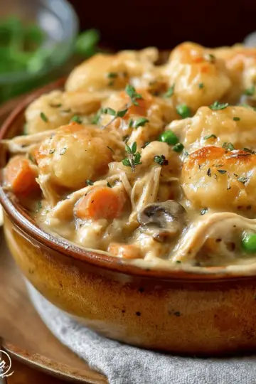 One Pot Gnocchi Chicken Pot Pie