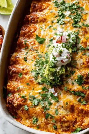 Easy Chicken Enchilada Recipe