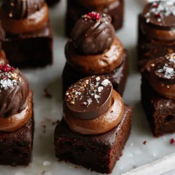 Brownie Petit Fours