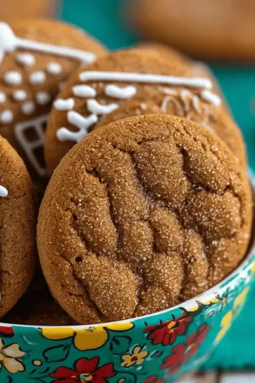 Soft Gingerbread Cookies