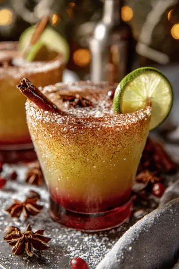 Whoville’s Spiced Up Christmas Margarita