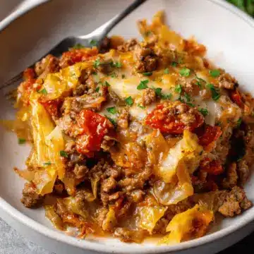 Low Carb Unstuffed Cabbage Casserole Recipe